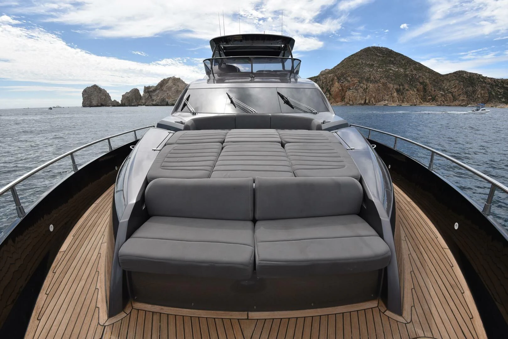 a boat on a boat aboard SAVI II Yacht for Sale