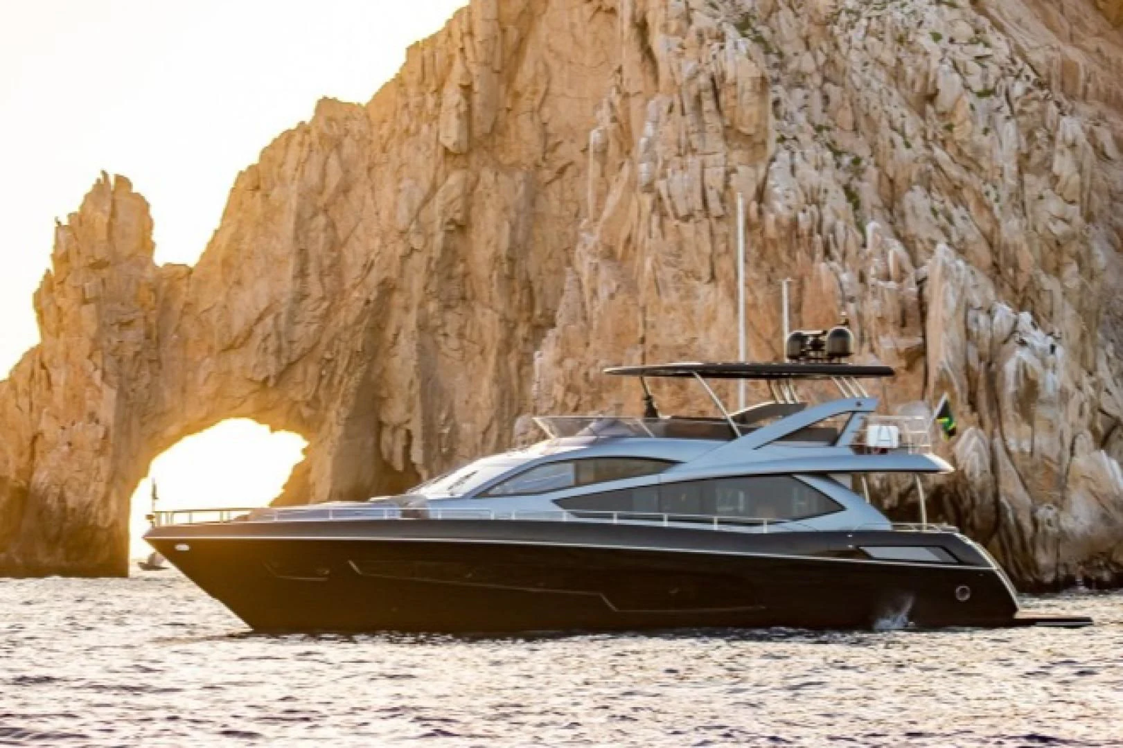 a boat on the beach aboard SAVI II Yacht for Sale