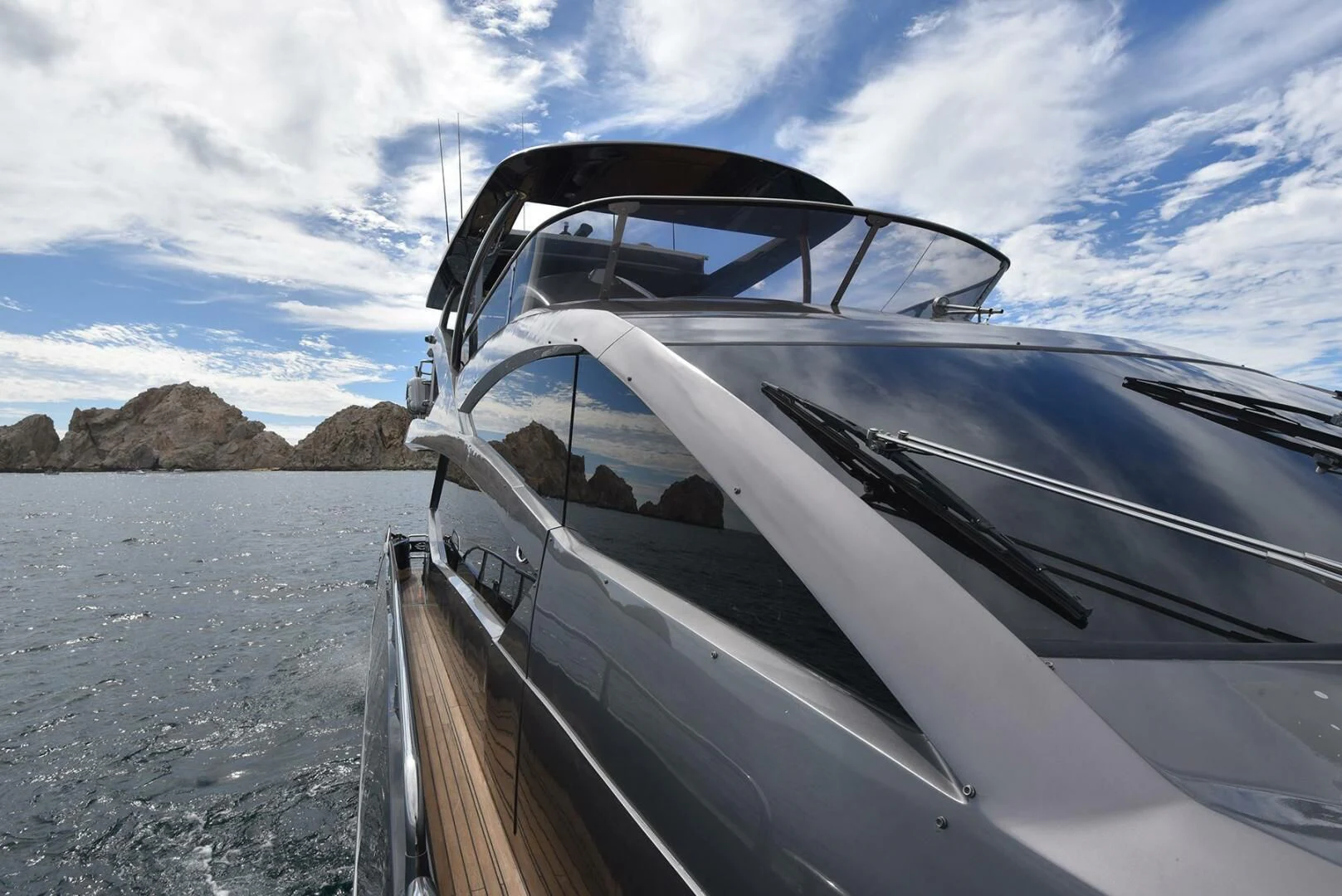 a boat on the water aboard SAVI II Yacht for Sale