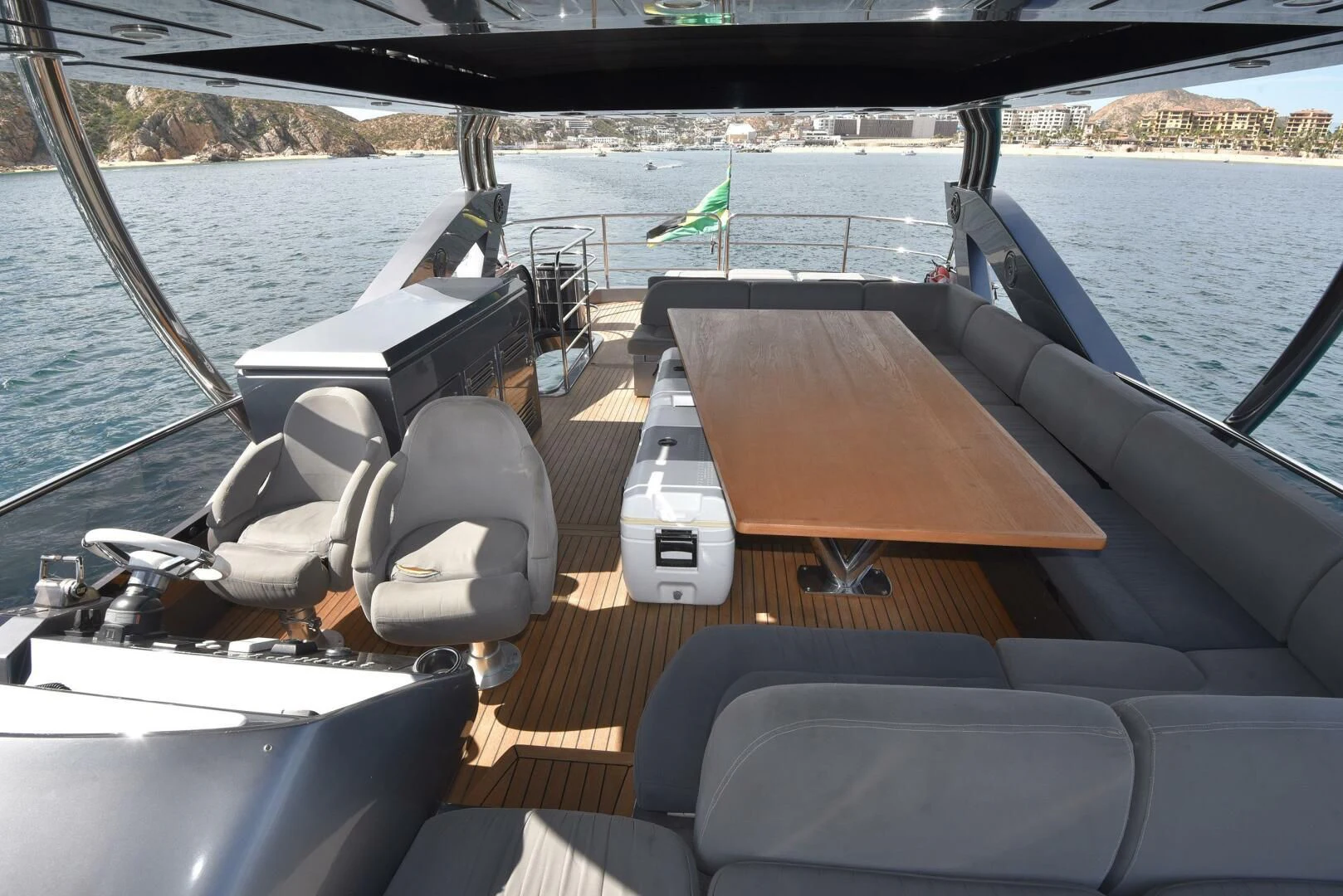 a boat on the water aboard SAVI II Yacht for Sale