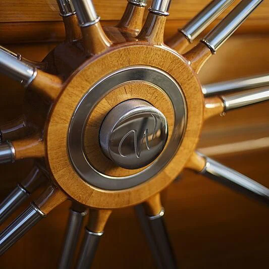 a close-up of a machine aboard WISP Yacht for Sale