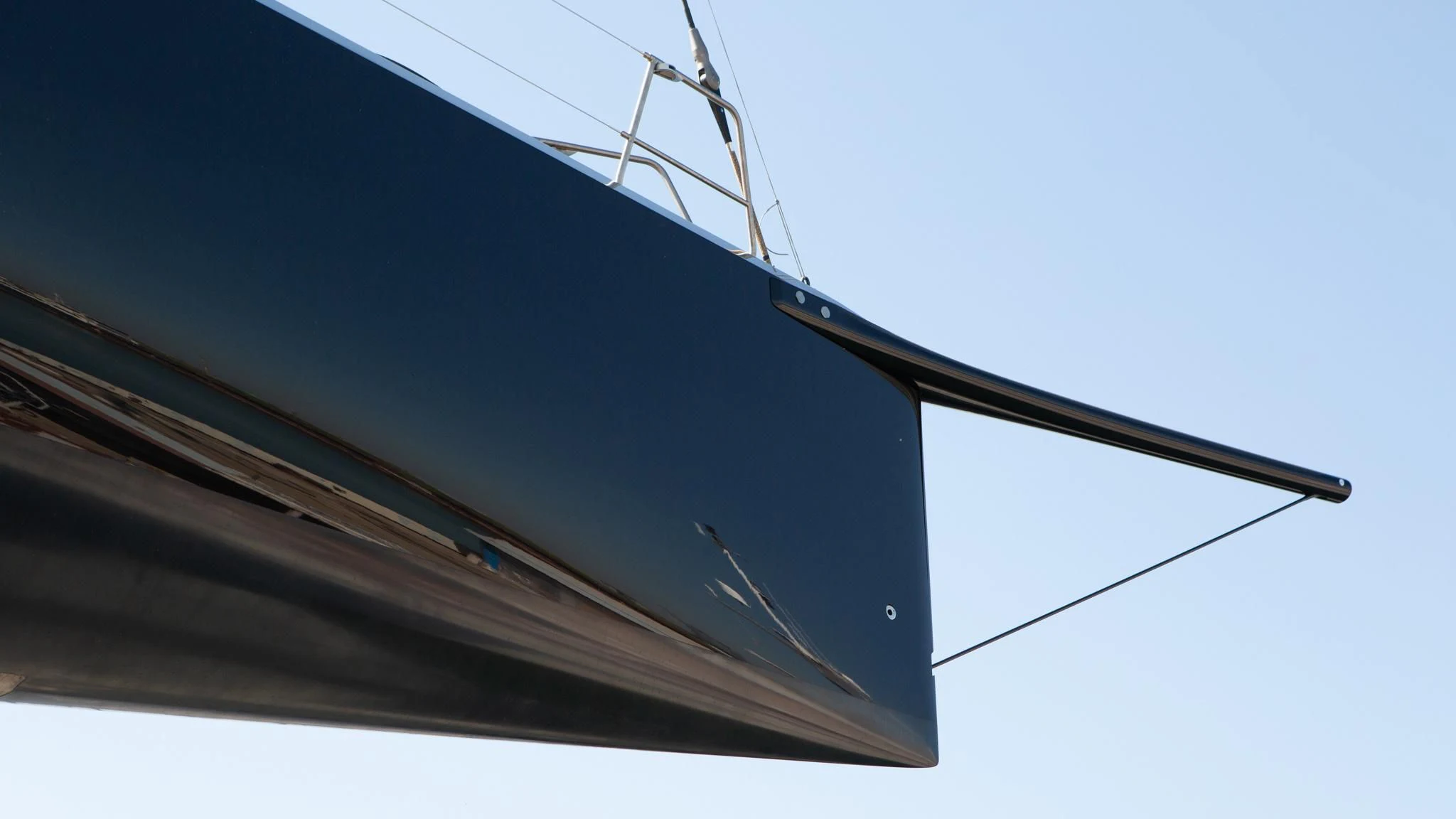 a close-up of a bridge aboard BULLITT Yacht for Sale