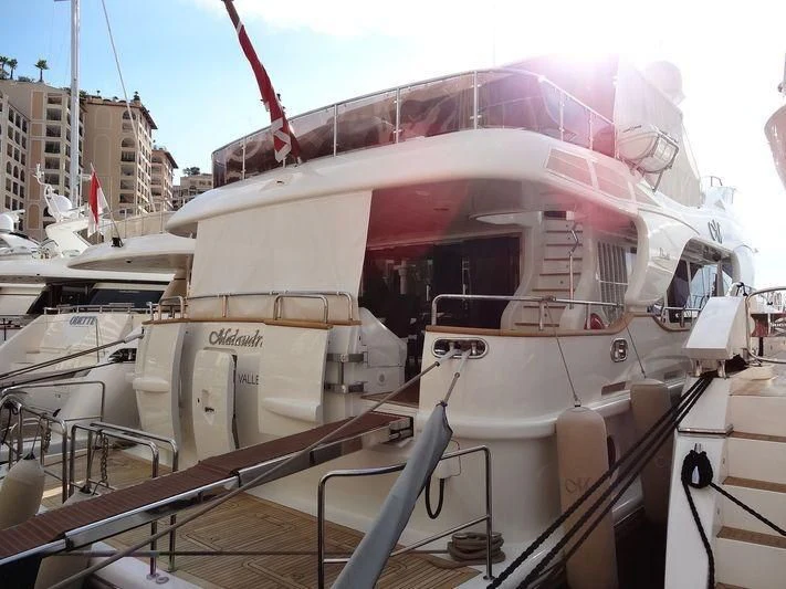 a boat on the water aboard MALANDRINO Yacht for Sale