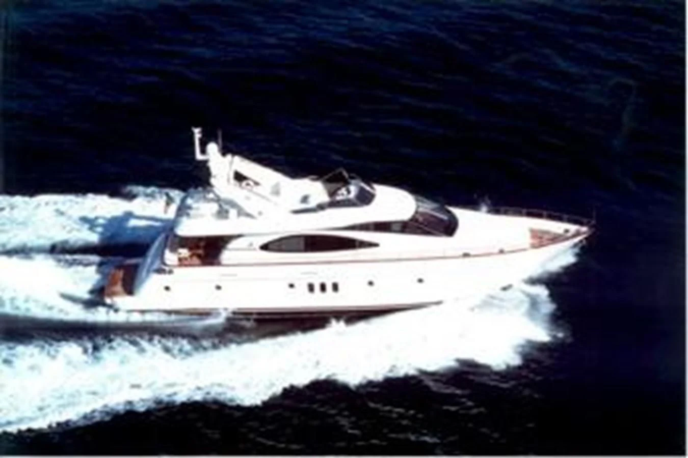 a white yacht in the water aboard AZIMUT 74 Yacht for Sale