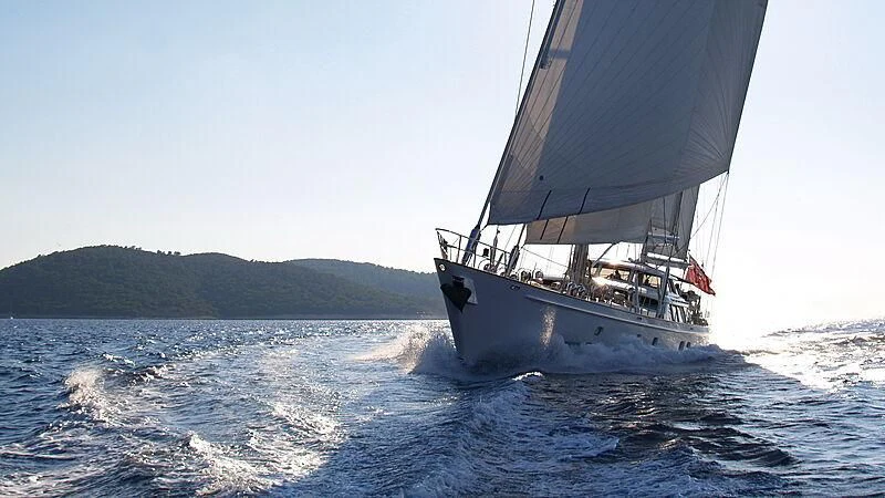 a boat on the water aboard JULIET Yacht for Sale