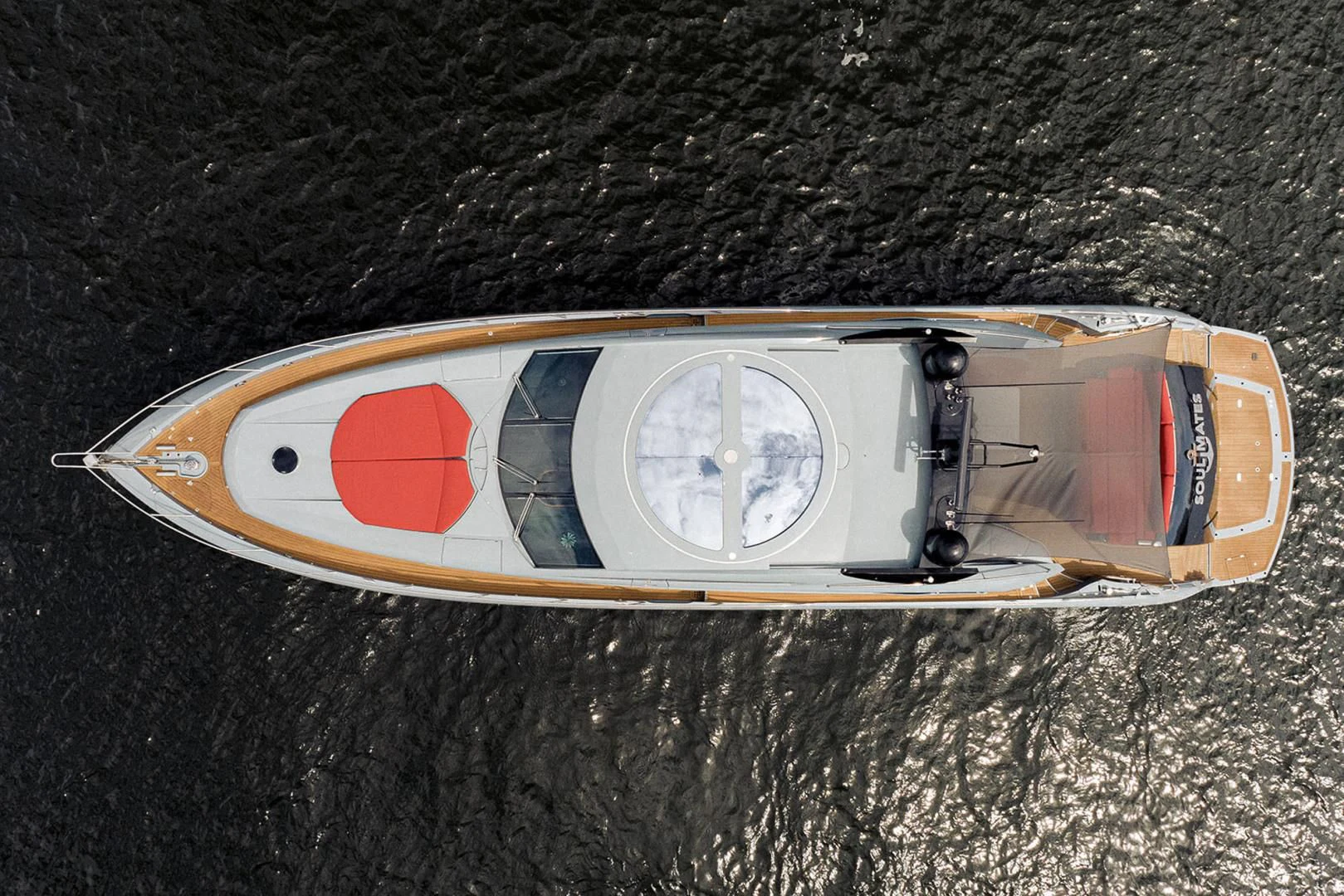 a metal object with a hole in it aboard SOUL MATES Yacht for Sale