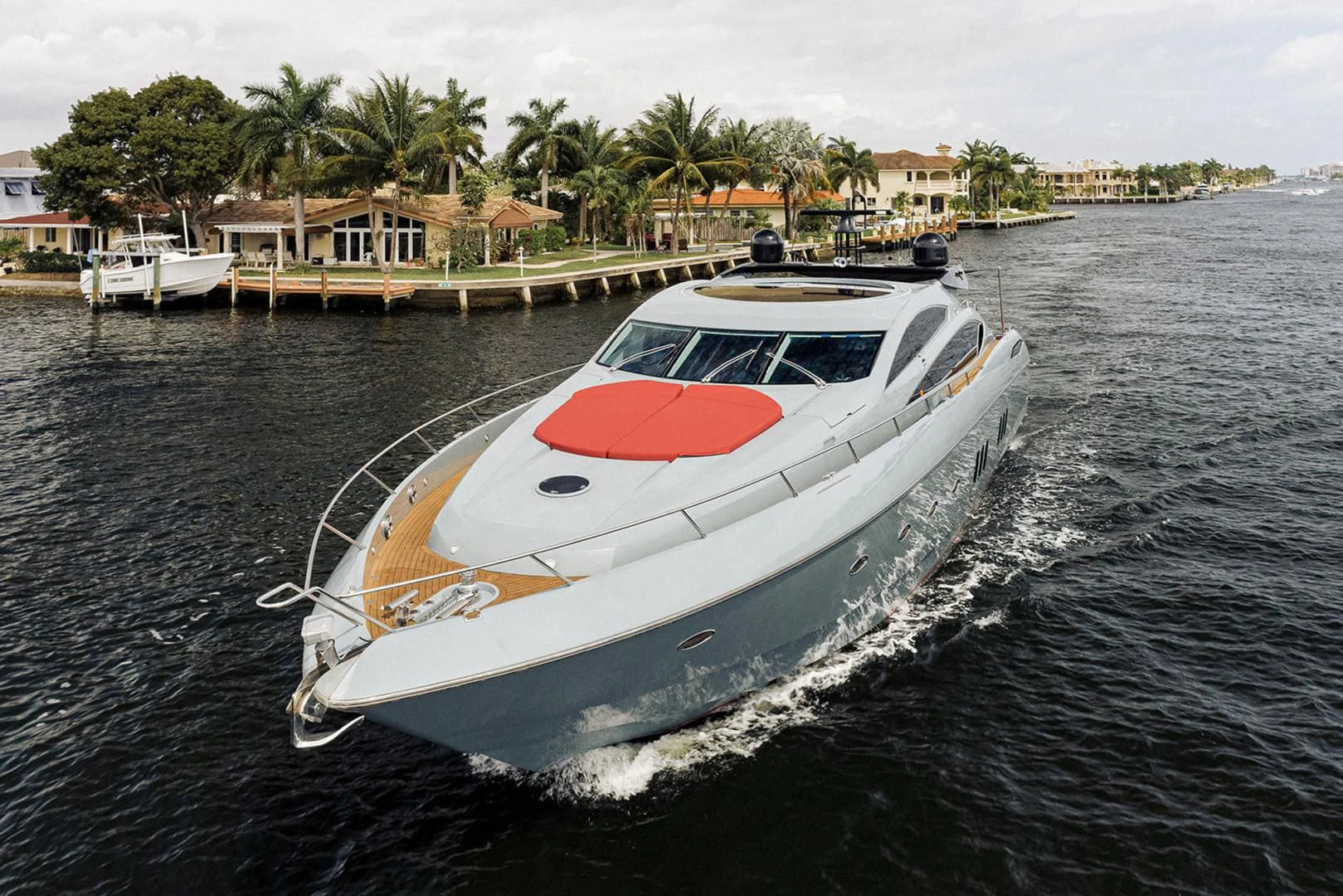 a boat on the water aboard SOUL MATES Yacht for Sale