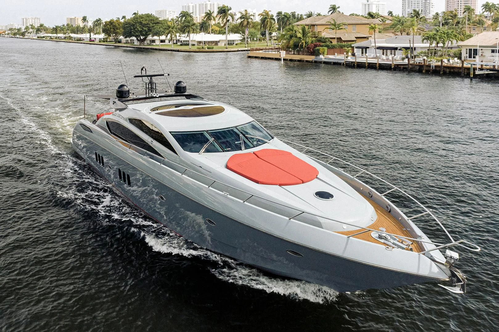 a boat on the water aboard SOUL MATES Yacht for Sale