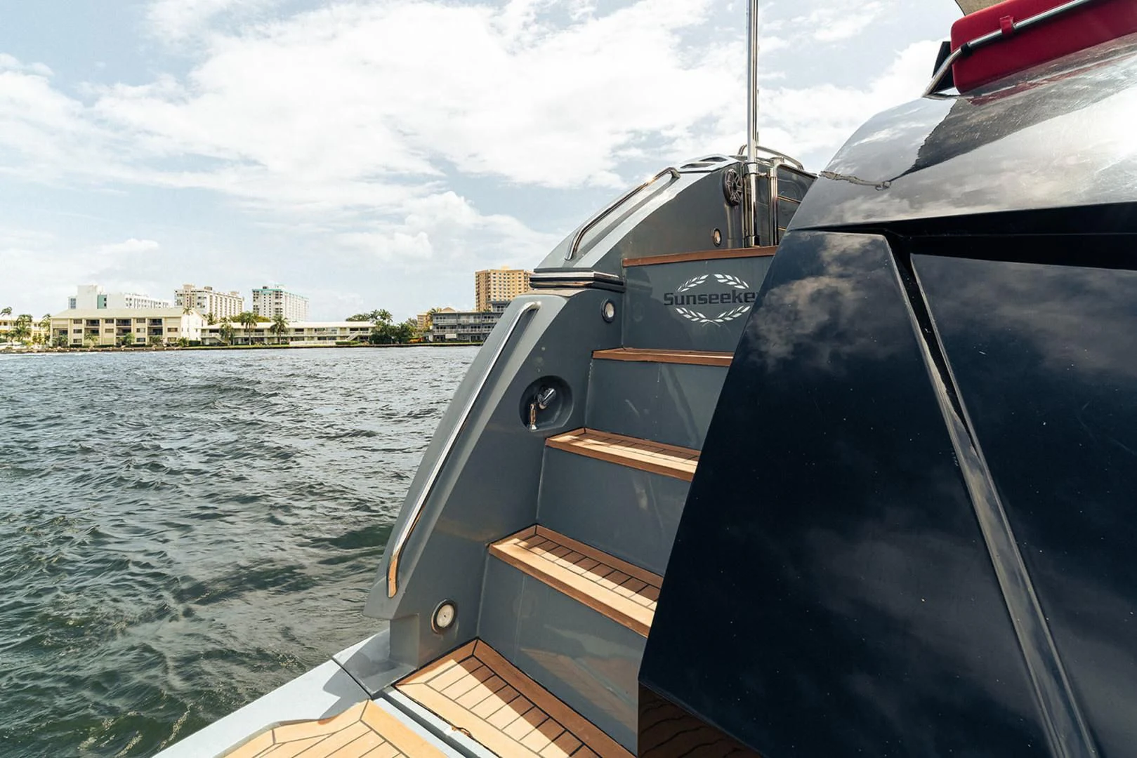 a boat on the water aboard SOUL MATES Yacht for Sale