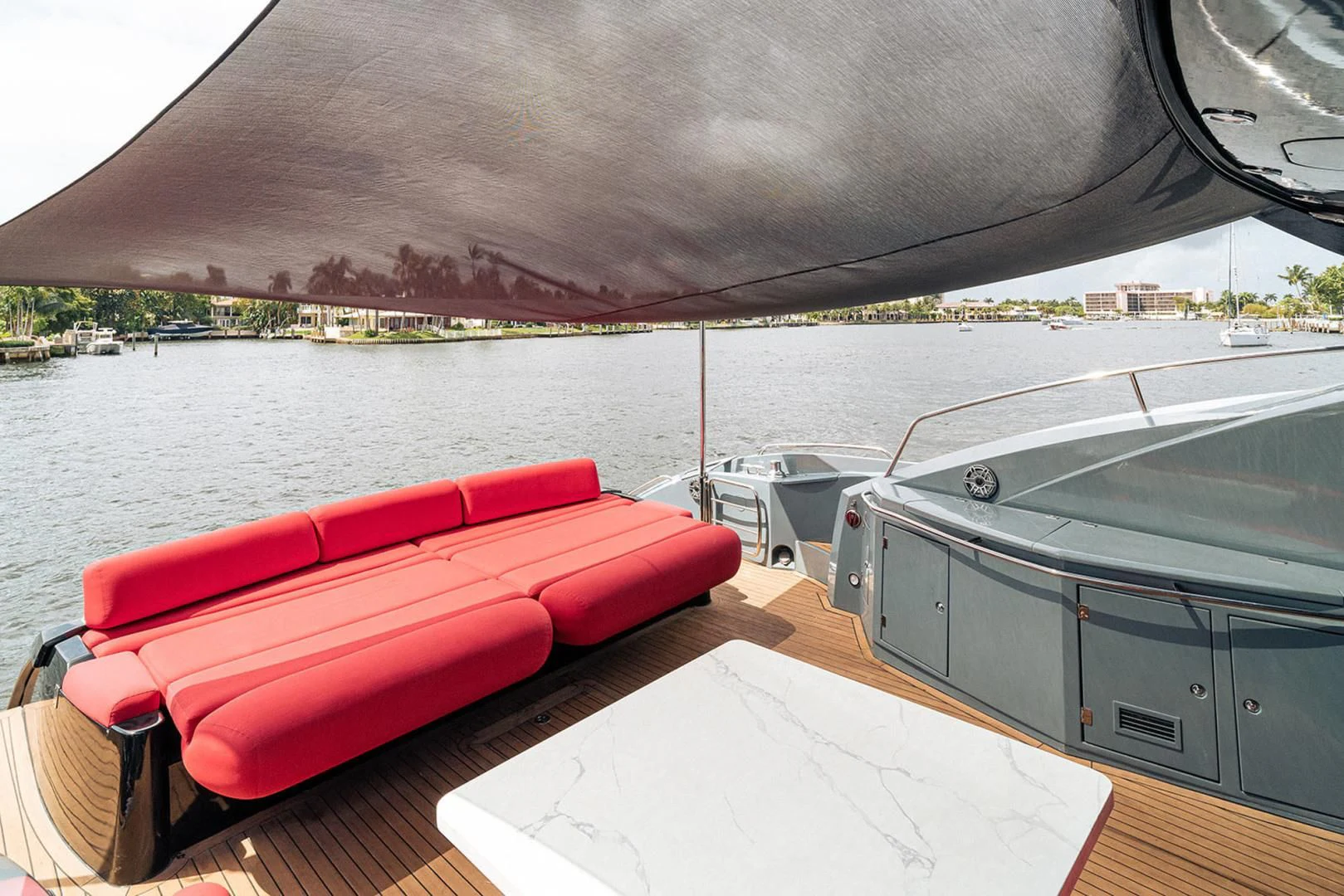 a boat on the water aboard SOUL MATES Yacht for Sale