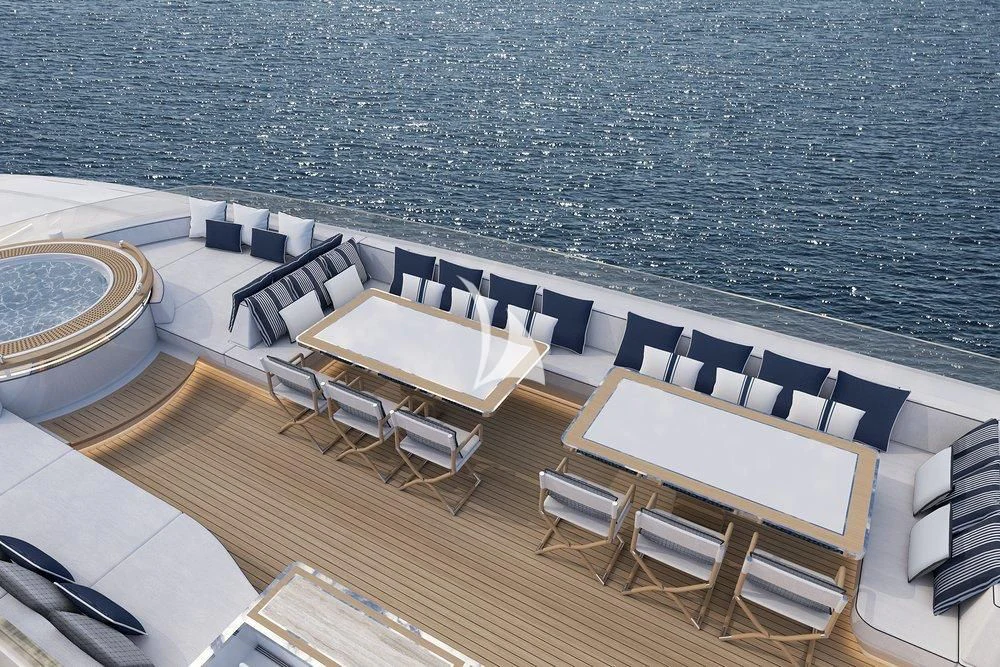 a boat on the water aboard LASATA Yacht for Sale