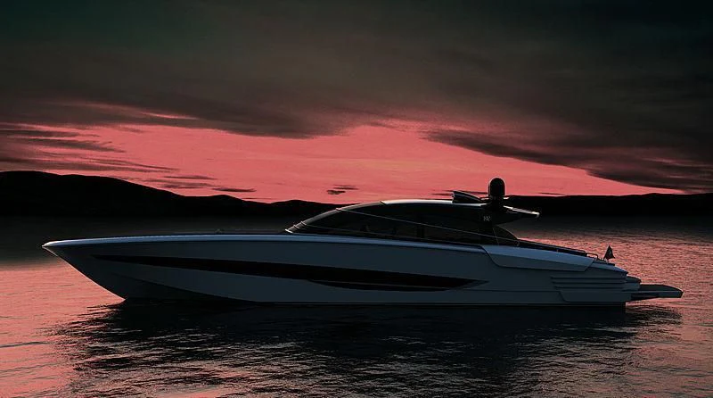 a boat in the water aboard ALDABRA Yacht for Sale