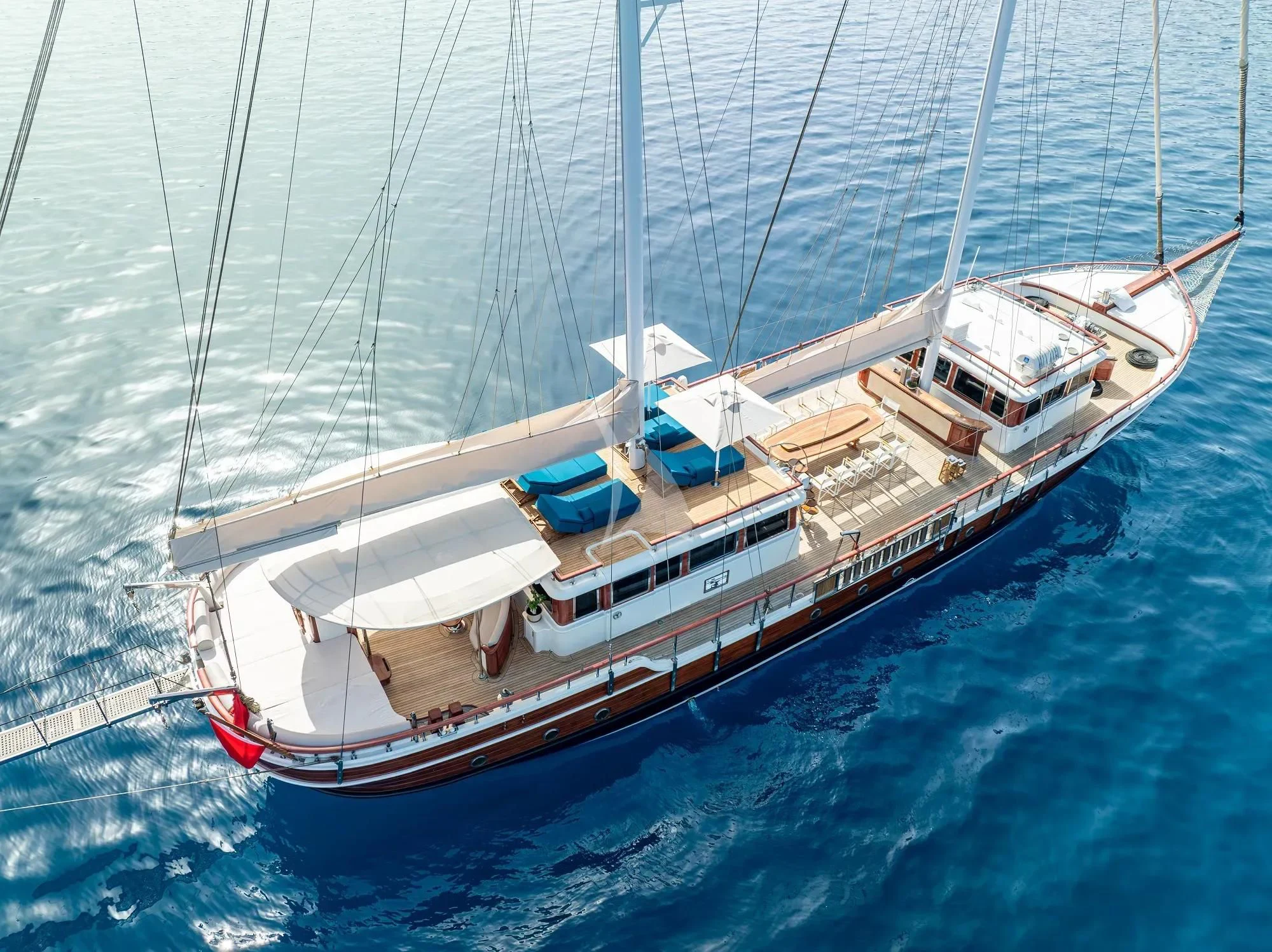 a boat on the water aboard NURTEN A Yacht for Sale