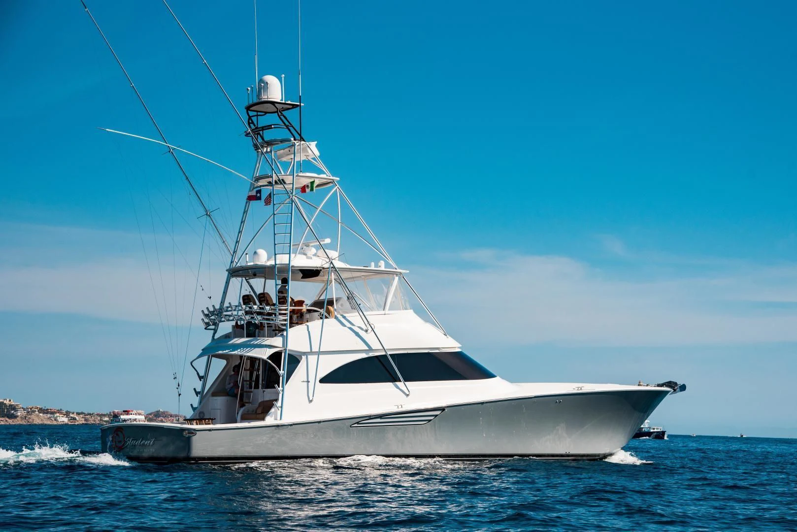 a boat on the water aboard C STUDENT Yacht for Sale
