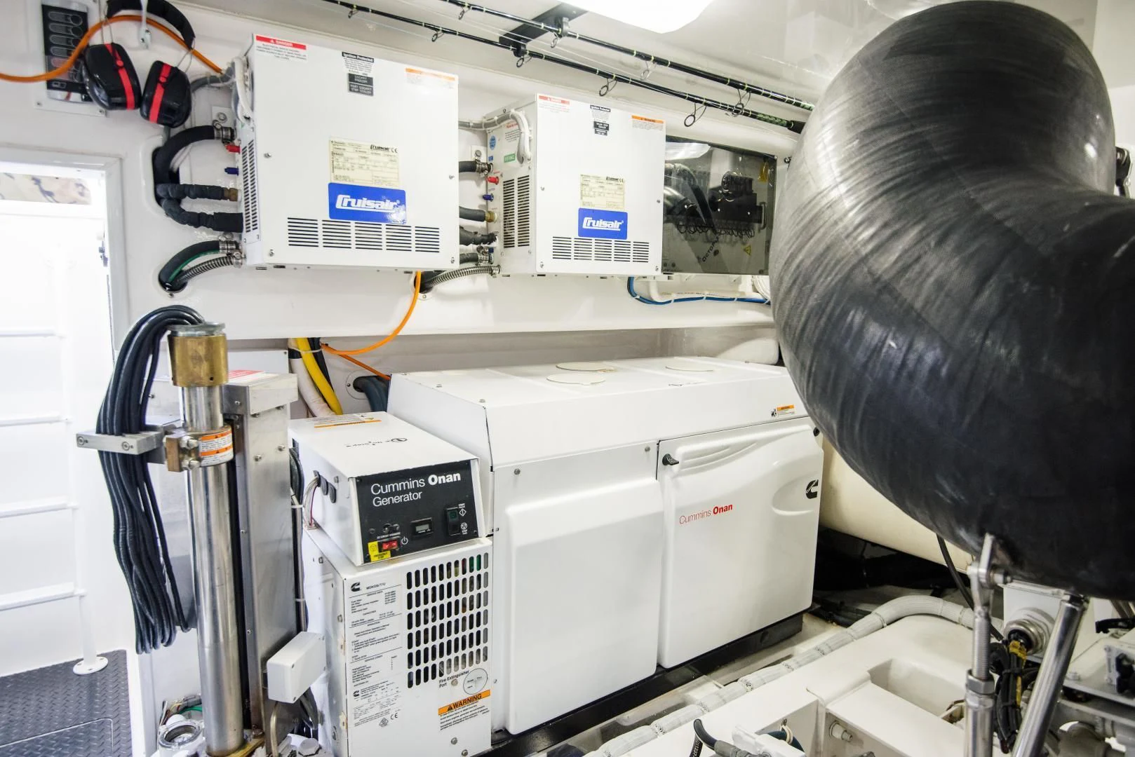 a few people working in a room aboard C STUDENT Yacht for Sale