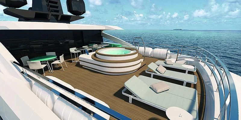 a boat on the water aboard RIO Yacht for Sale