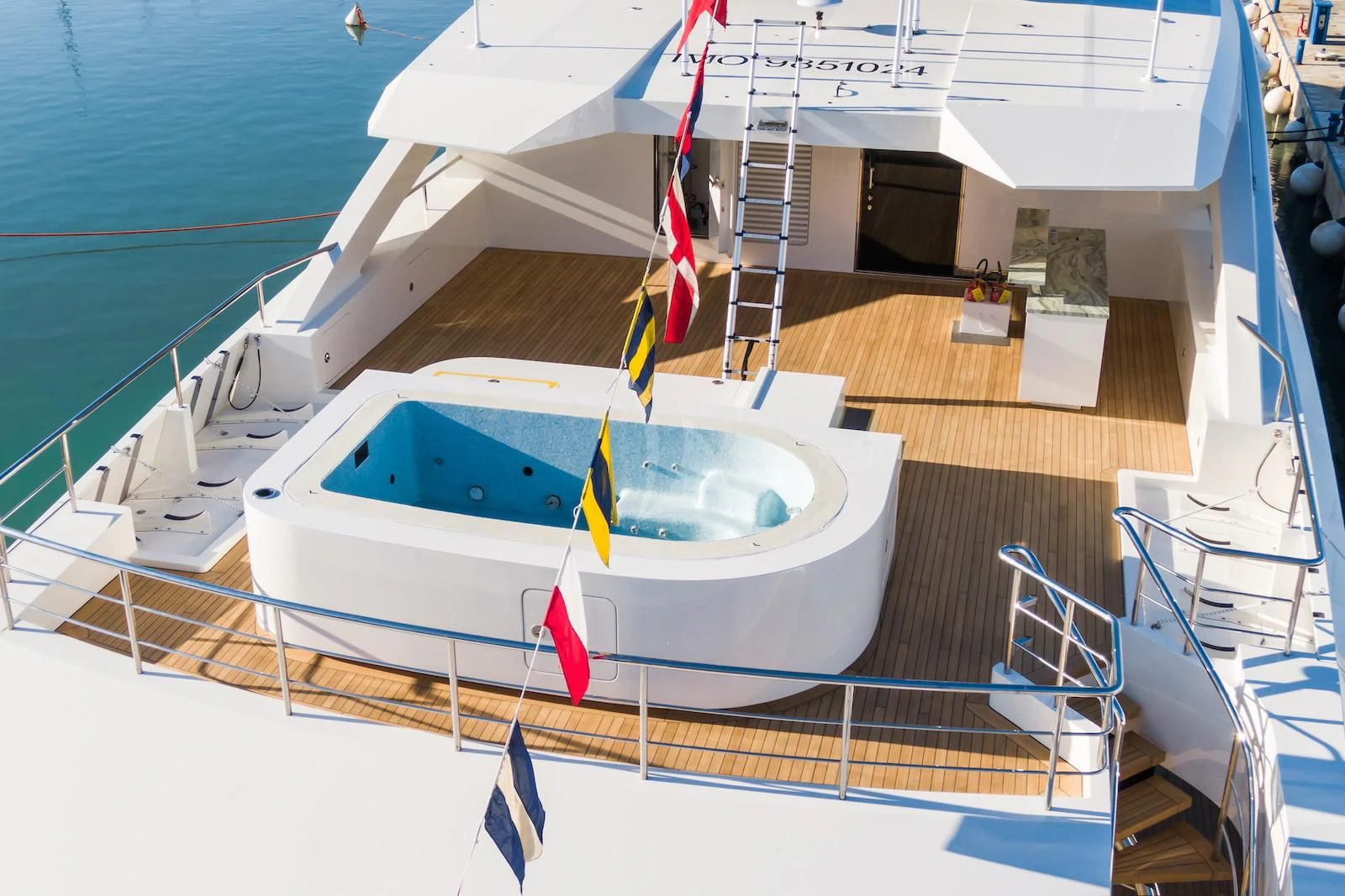 a boat on the water aboard RIO Yacht for Sale