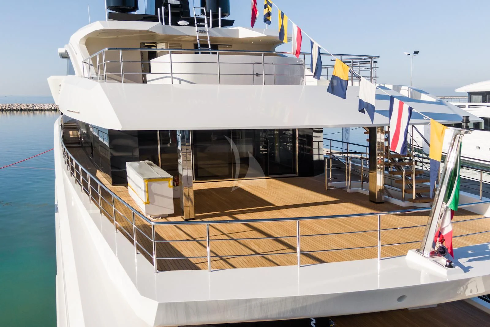 a boat on the water aboard RIO Yacht for Sale