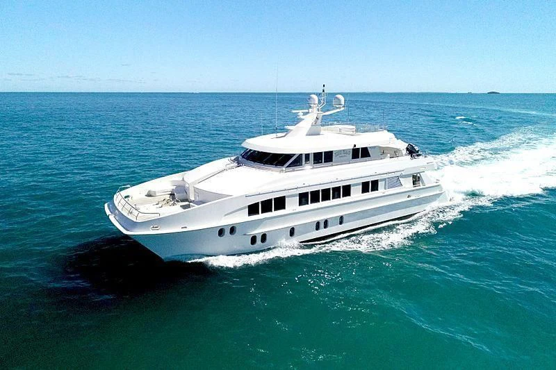 a boat on the water aboard ZIG ZAG Yacht for Sale