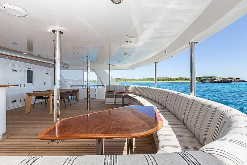 a boat on the water aboard ZIG ZAG Yacht for Sale