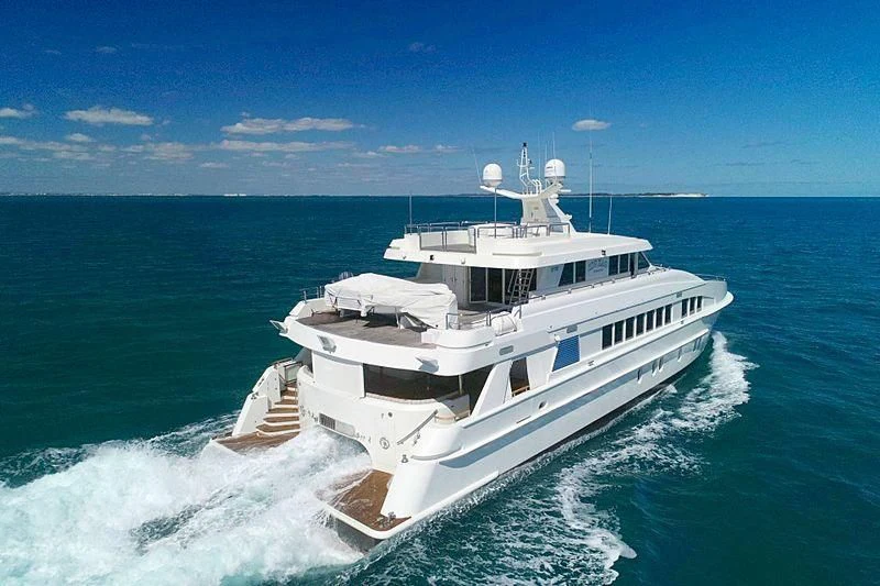 a boat on the water aboard ZIG ZAG Yacht for Sale