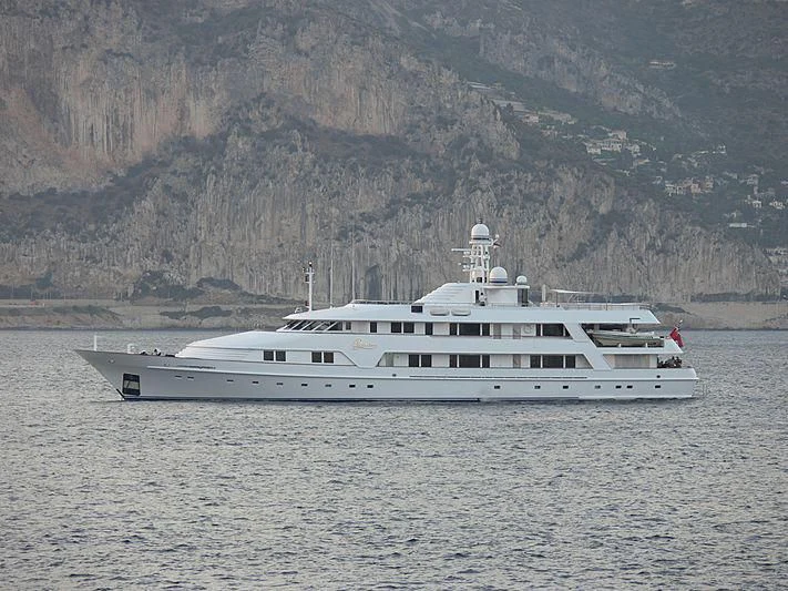 a boat on the water aboard VIXIT Yacht for Sale