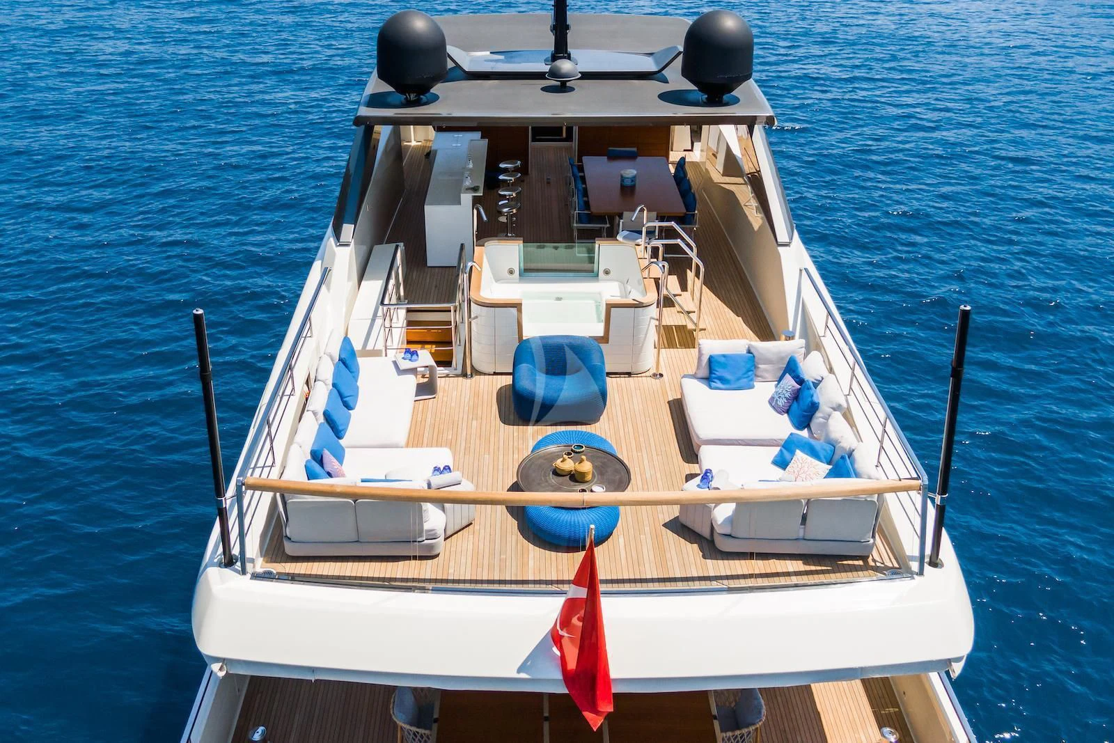 a boat on the water aboard MORNING STAR Yacht for Charter