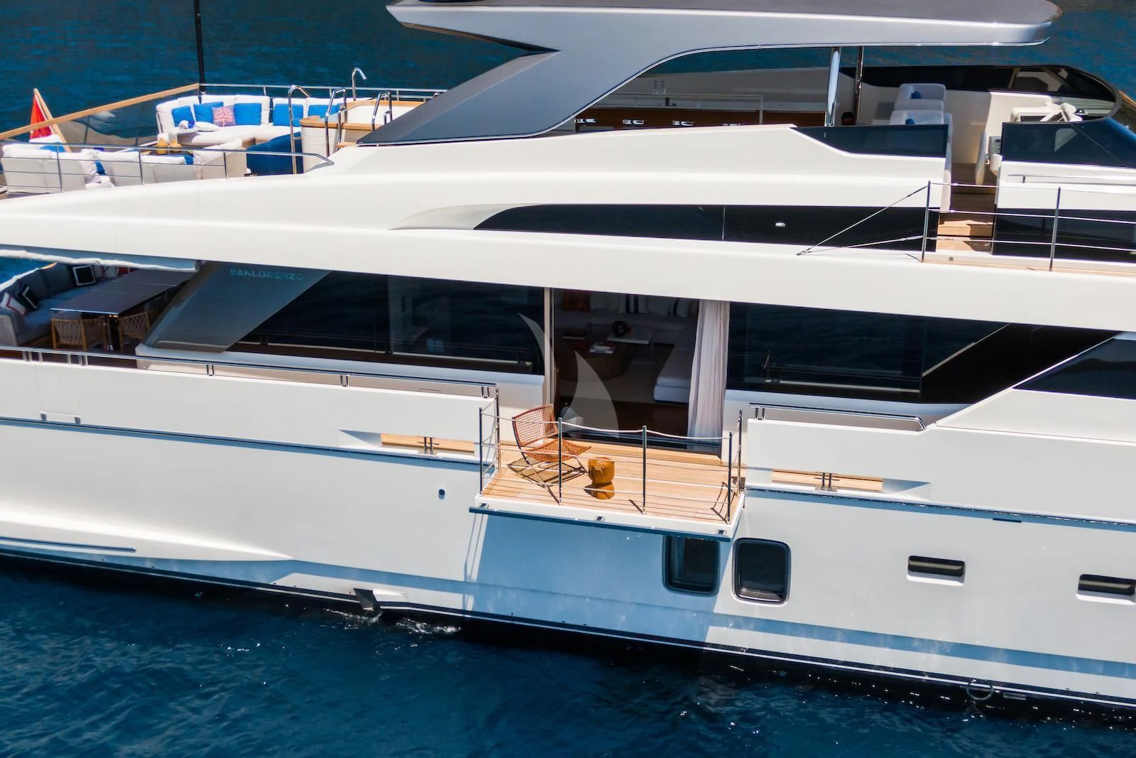a boat in the water aboard MORNING STAR Yacht for Charter