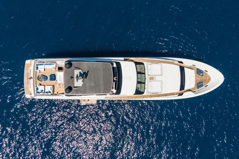 a close-up of a yellow device aboard MORNING STAR Yacht for Charter