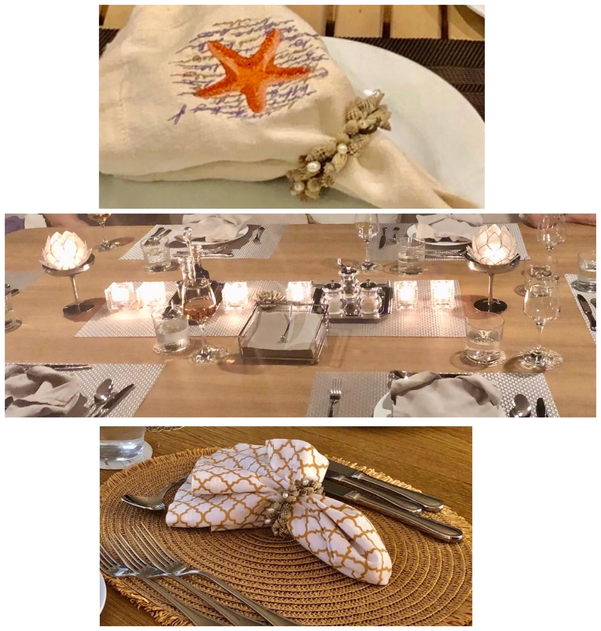 a table with a cake and glasses aboard GRANDE AMORE Yacht for Charter