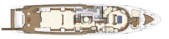 diagram aboard GRANDE AMORE Yacht for Charter