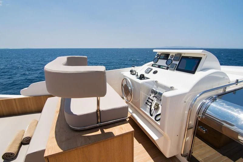 a boat on the water aboard WHISPER V Yacht for Sale