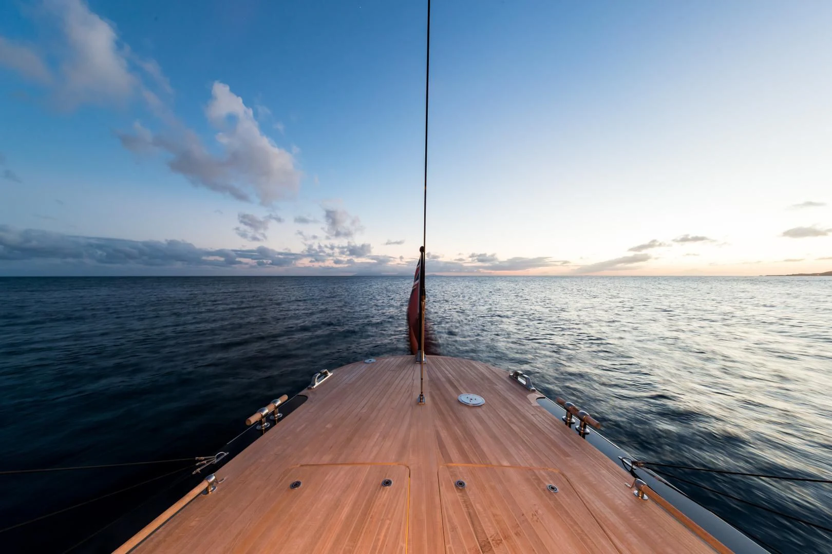 a boat on the water aboard RAINBOW Yacht for Sale