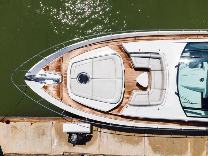 a white rectangular object with a round hole in the middle aboard HAWK Yacht for Charter