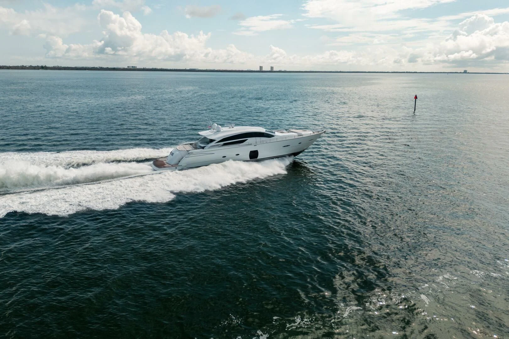 a boat on the water aboard HAWK Yacht for Charter