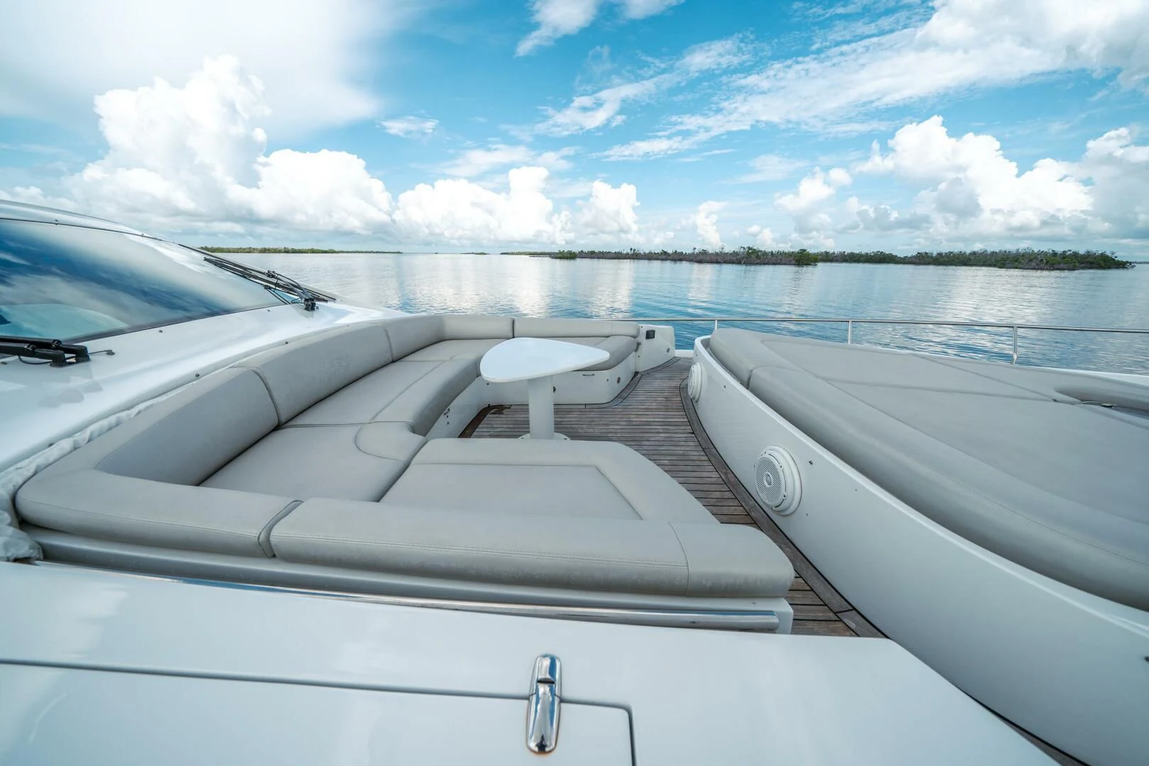 a boat on the water aboard HAWK Yacht for Charter