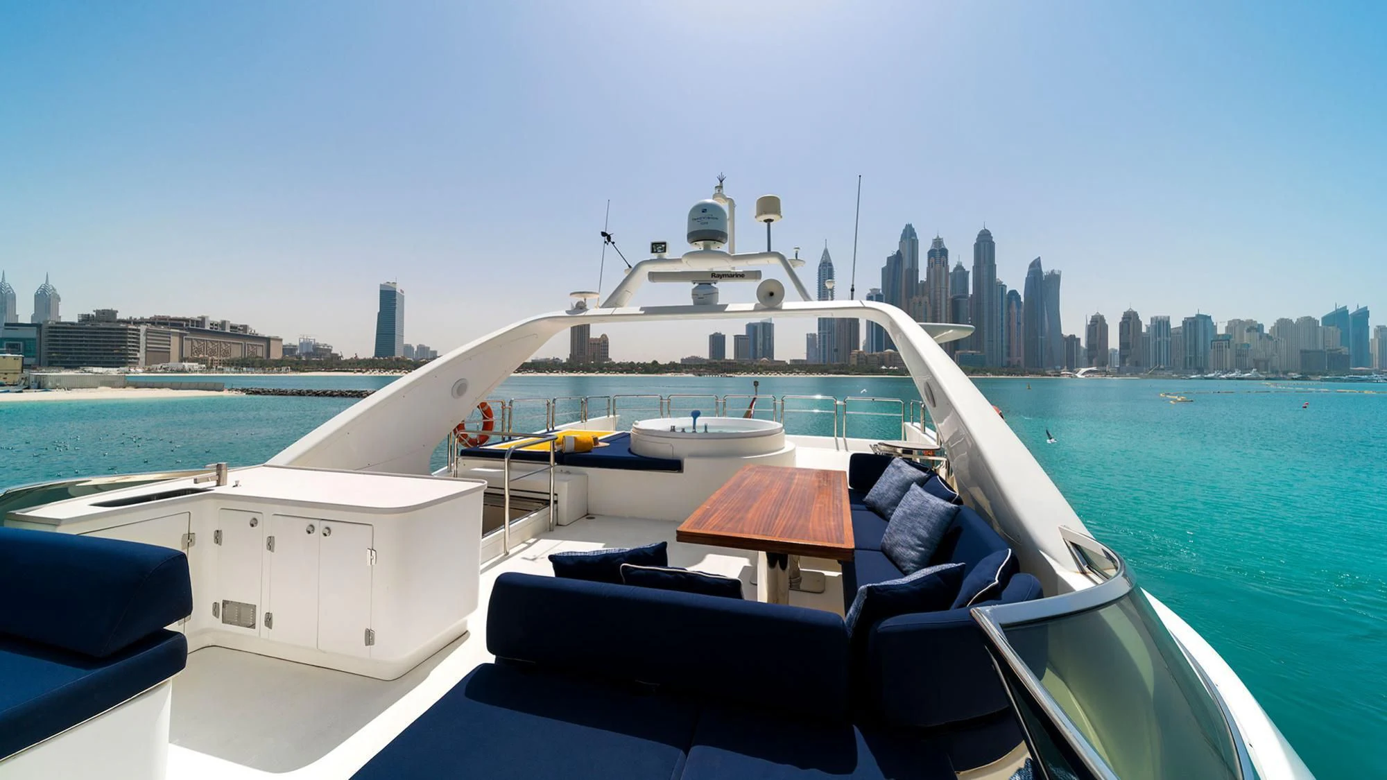 a boat on the water aboard SHELLS Yacht for Sale