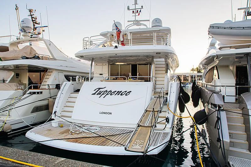 diagram aboard SEA LA VIE Yacht for Sale
