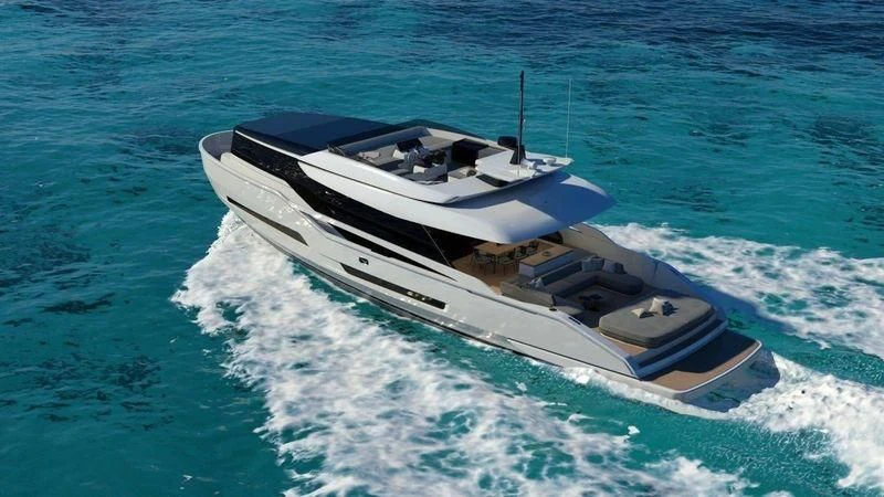 a boat on the water aboard D&B Yacht for Sale