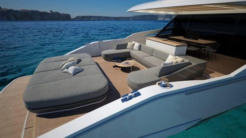 a boat on the water aboard D&B Yacht for Sale