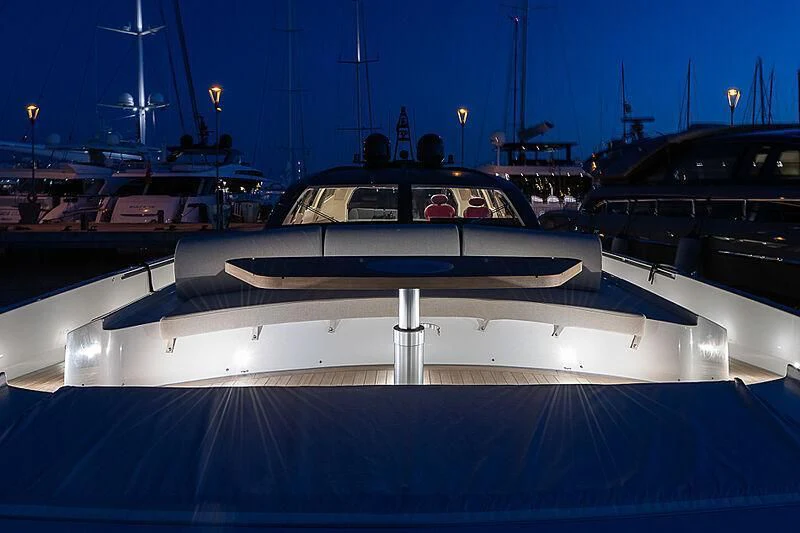a yacht in the water aboard ONE DAY Yacht for Sale