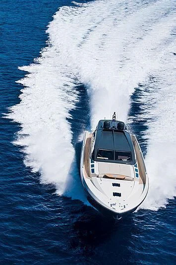a boat on the water aboard ONE DAY Yacht for Sale