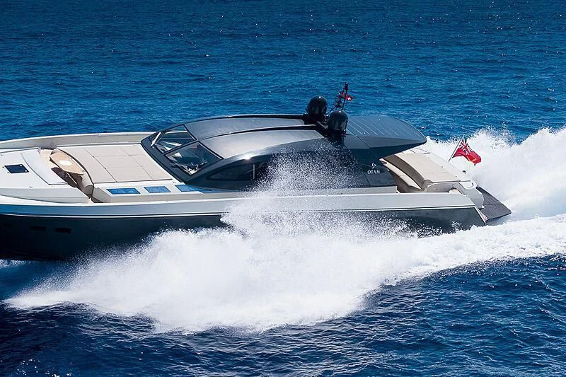 a boat on the water aboard ONE DAY Yacht for Sale