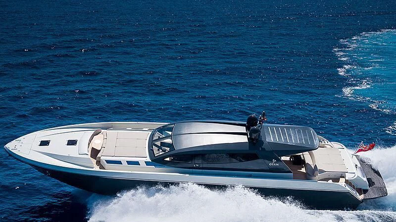 a boat on the water aboard ONE DAY Yacht for Sale