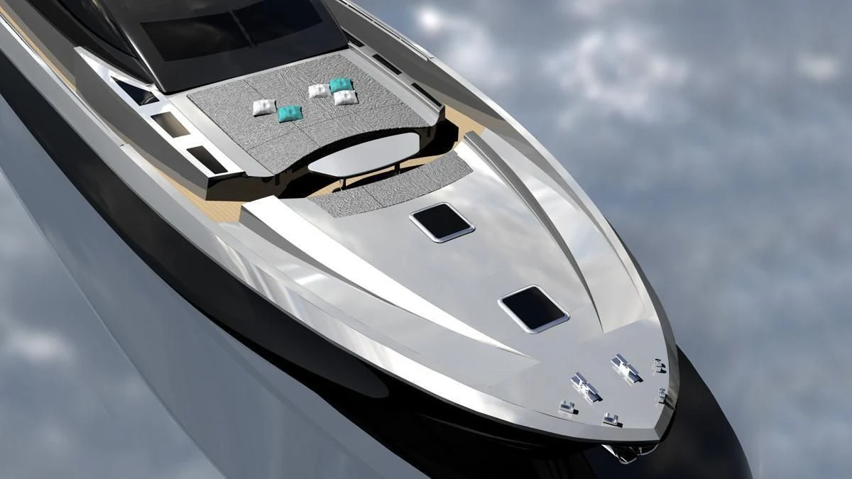 a white smartphone on a white surface aboard ONE DAY Yacht for Sale
