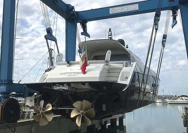 a boat on a body of water aboard ONE DAY Yacht for Sale