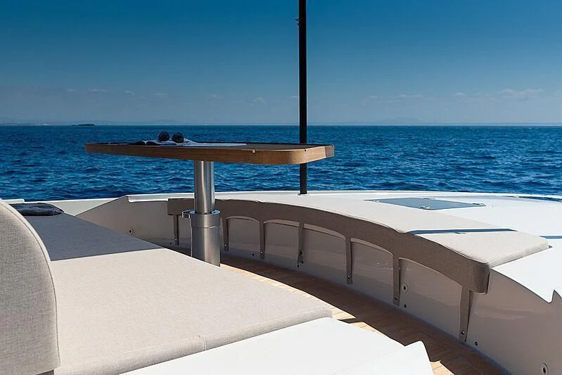 a boat on the water aboard ONE DAY Yacht for Sale