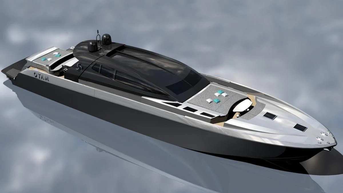 a white space ship aboard ONE DAY Yacht for Sale