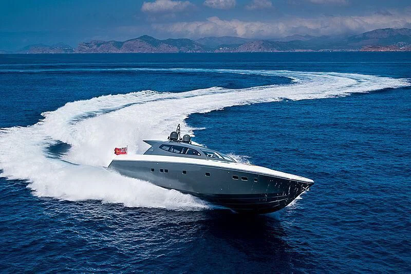 a boat on the water aboard ONE DAY Yacht for Sale