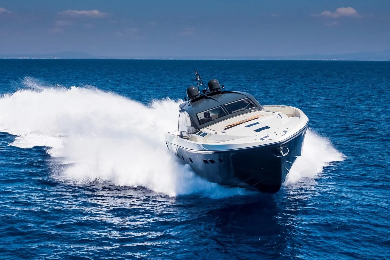 a boat on the water aboard ONE DAY Yacht for Sale